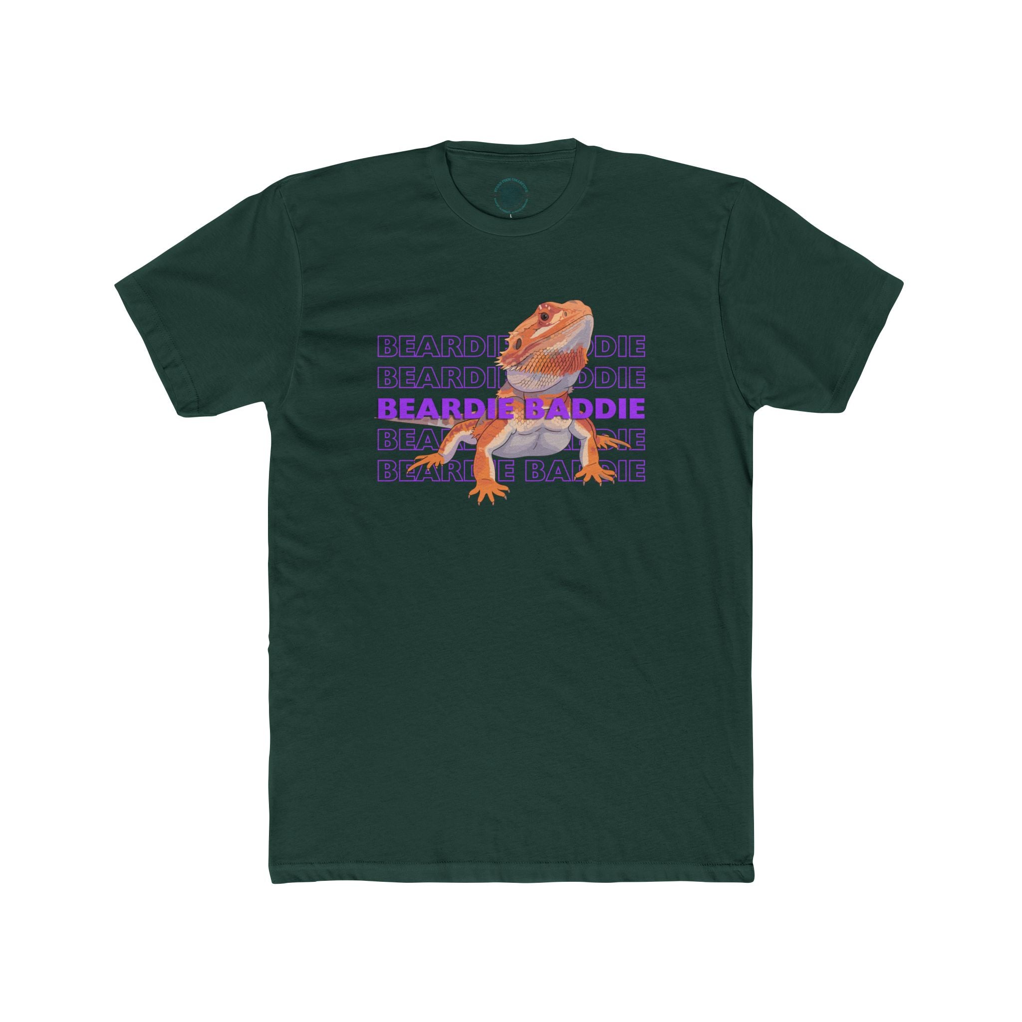 Bearded Baddie T‑Shirt — Cute Bearded Dragon Graphic Tee