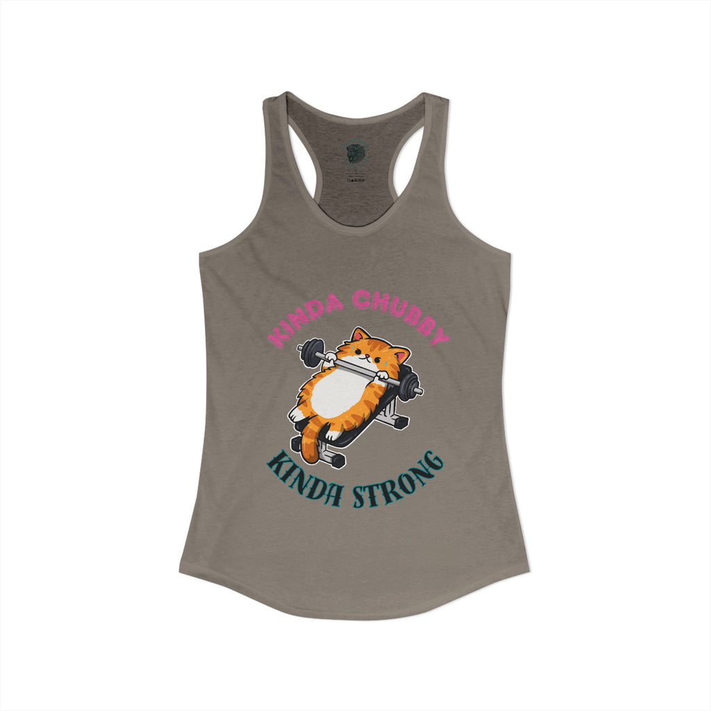 Kinda chubby kinda strong tank top