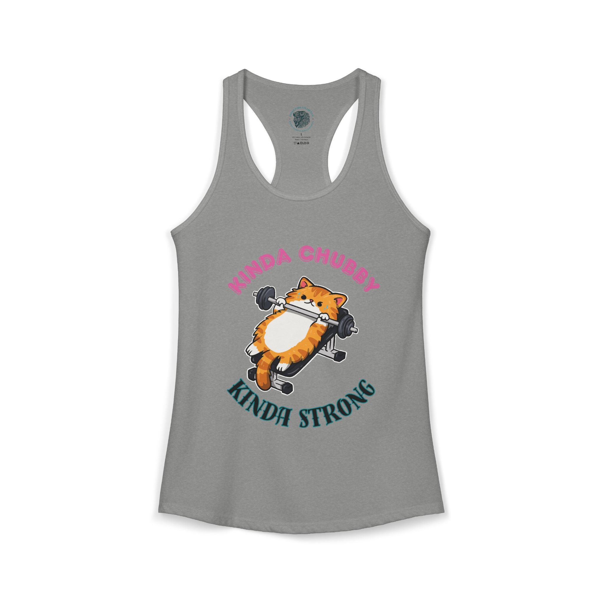 Kinda chubby kinda strong tank top